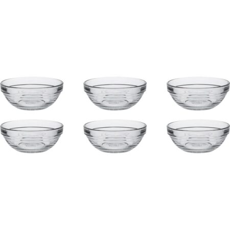 Duralex schaal Lys stapelbaar 9cm a 6st | Duralex