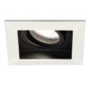 Durham vierkante LED inbouwspot - 4 Watt 345 Lumen - 6500K daglicht wit - GU10 - Dimbaar Kantelbaar - Voor binnen - Wit | HOFTRONIC