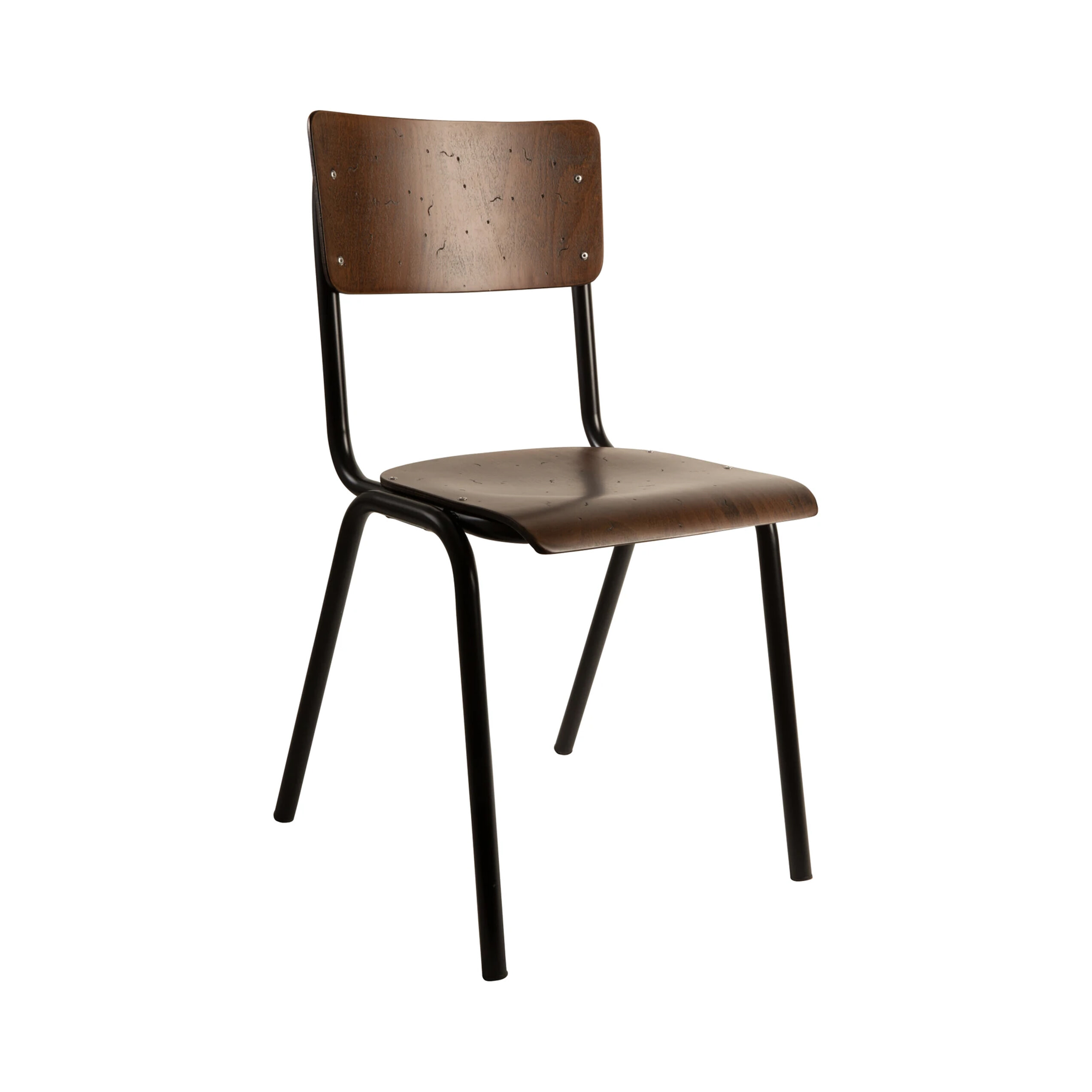 Dutchbone Eetkamerstoel Scuola - Hout | Dutchbone