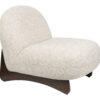 Dutchbone Fauteuil Loom Bouclé en hout - Beige | Dutchbone