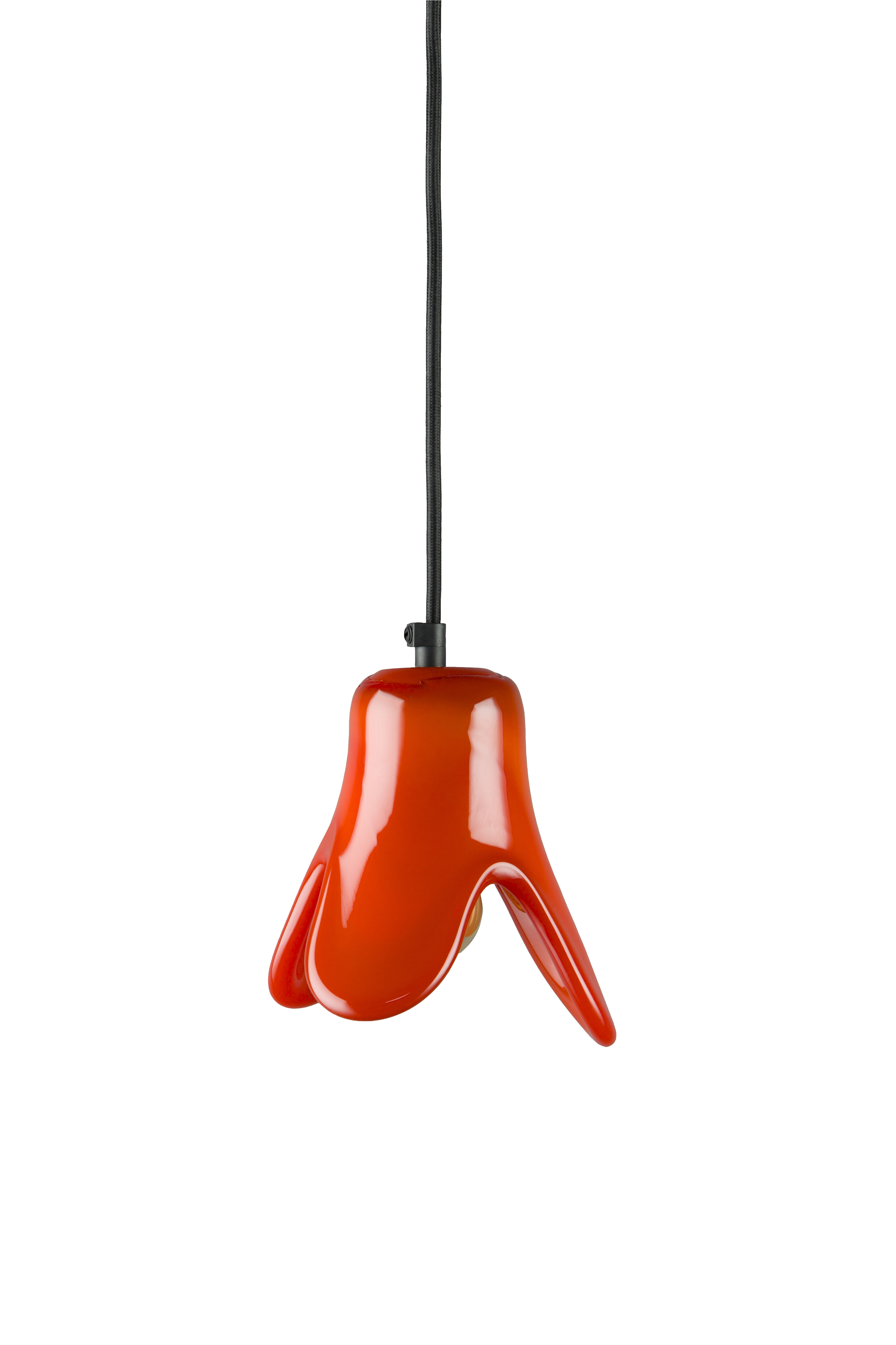 Dutchbone Hanglamp Gable Glas - Oranje | Dutchbone