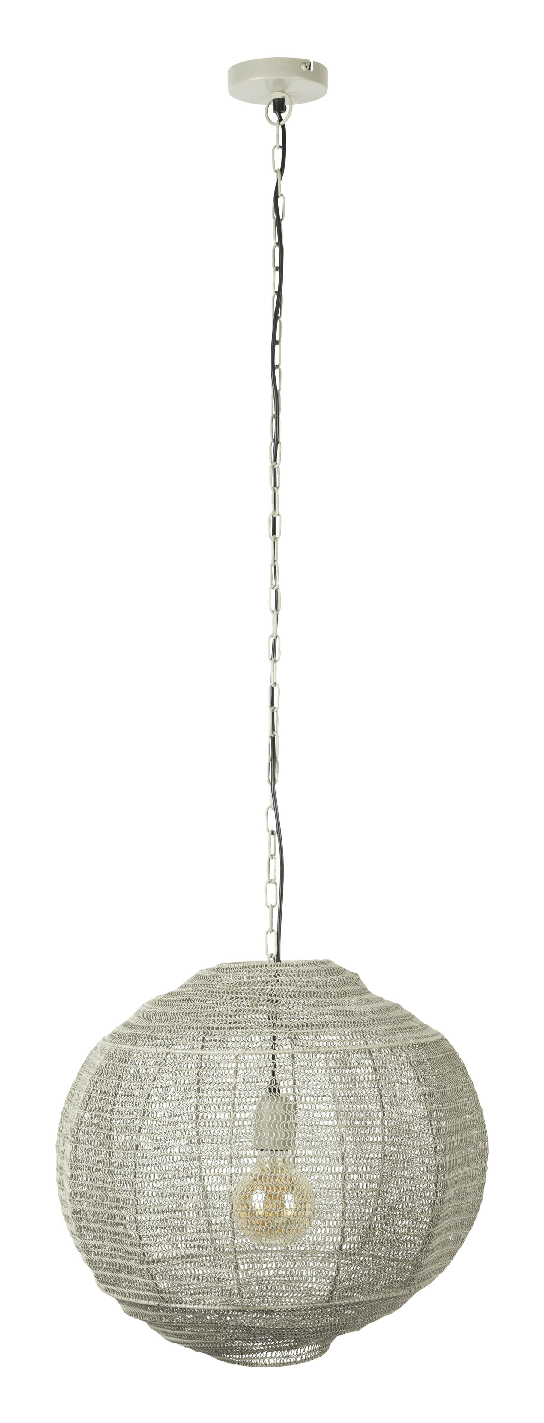 Dutchbone Hanglamp Meezan 50cm - Grijs | Dutchbone