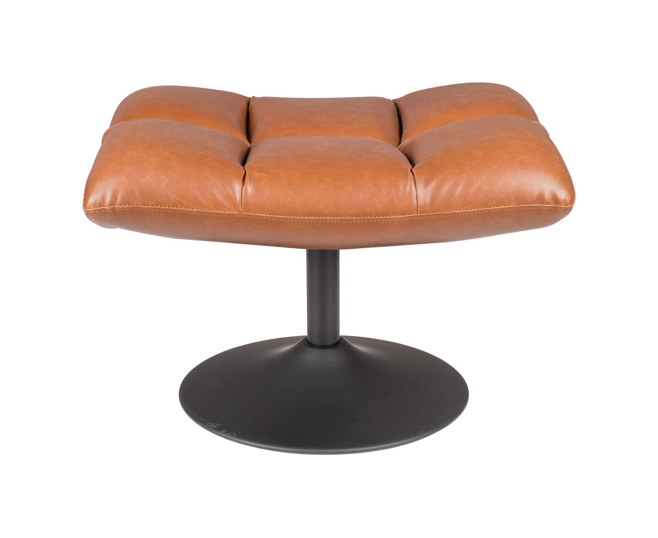 Dutchbone Hocker Bar PU - Vintage Bruin | Dutchbone