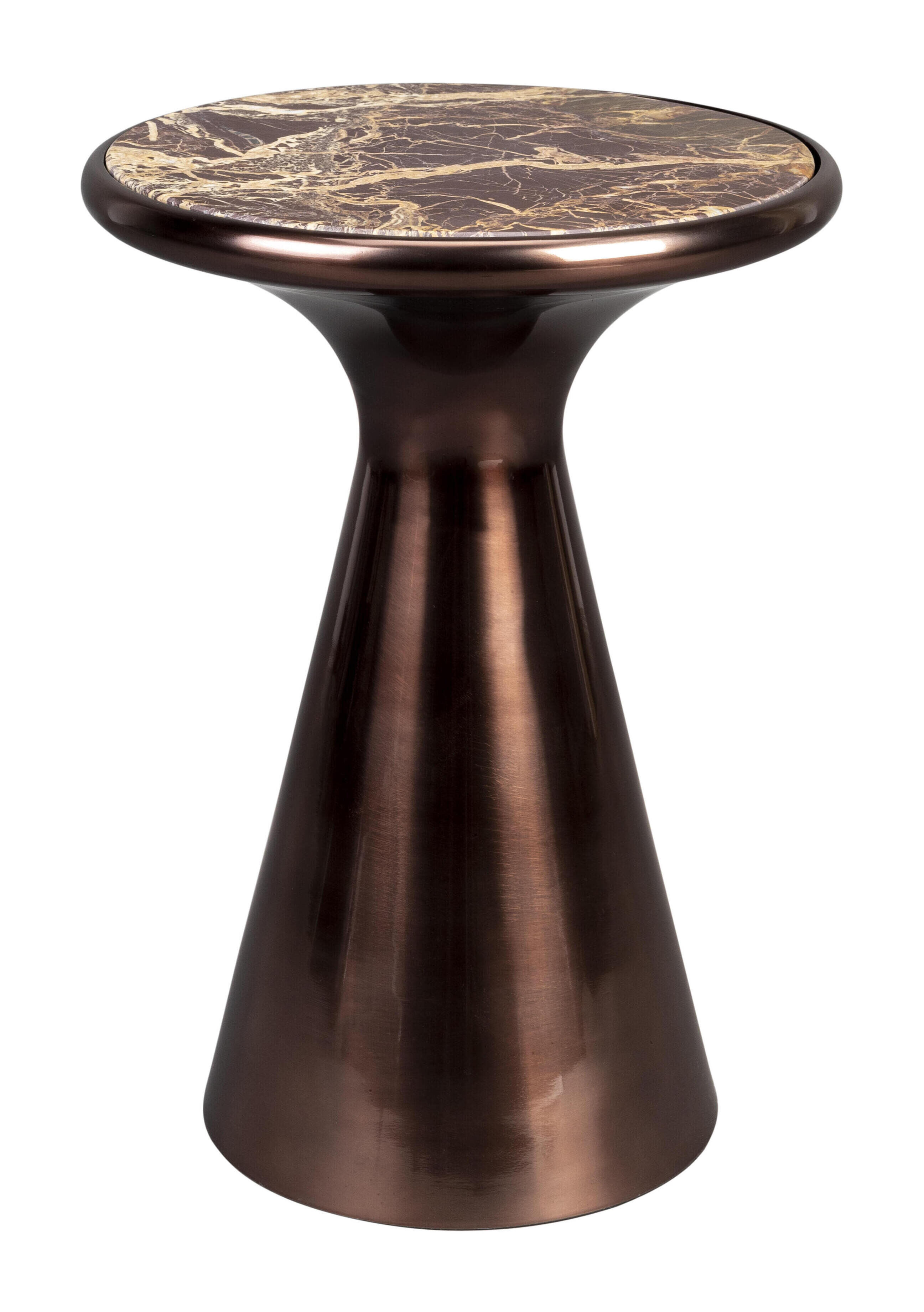 Dutchbone Ronde Bijzettafel Mount Marmer