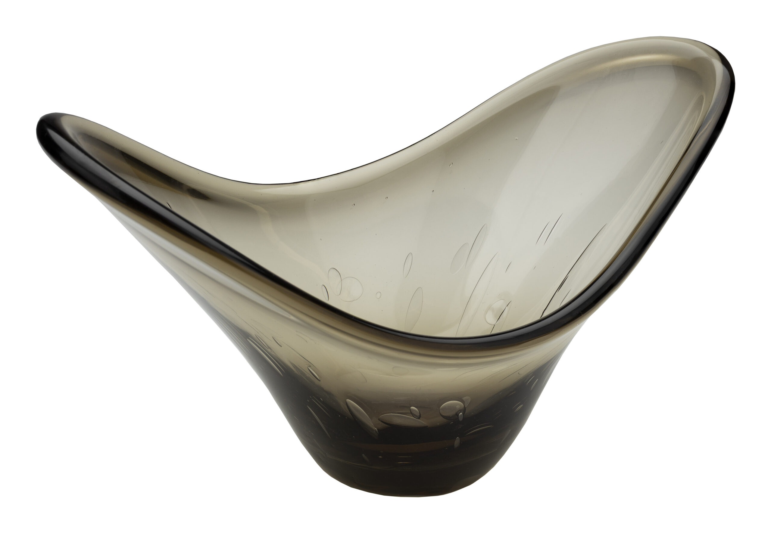 Dutchbone Schaal Dale Glas - Groen | Dutchbone