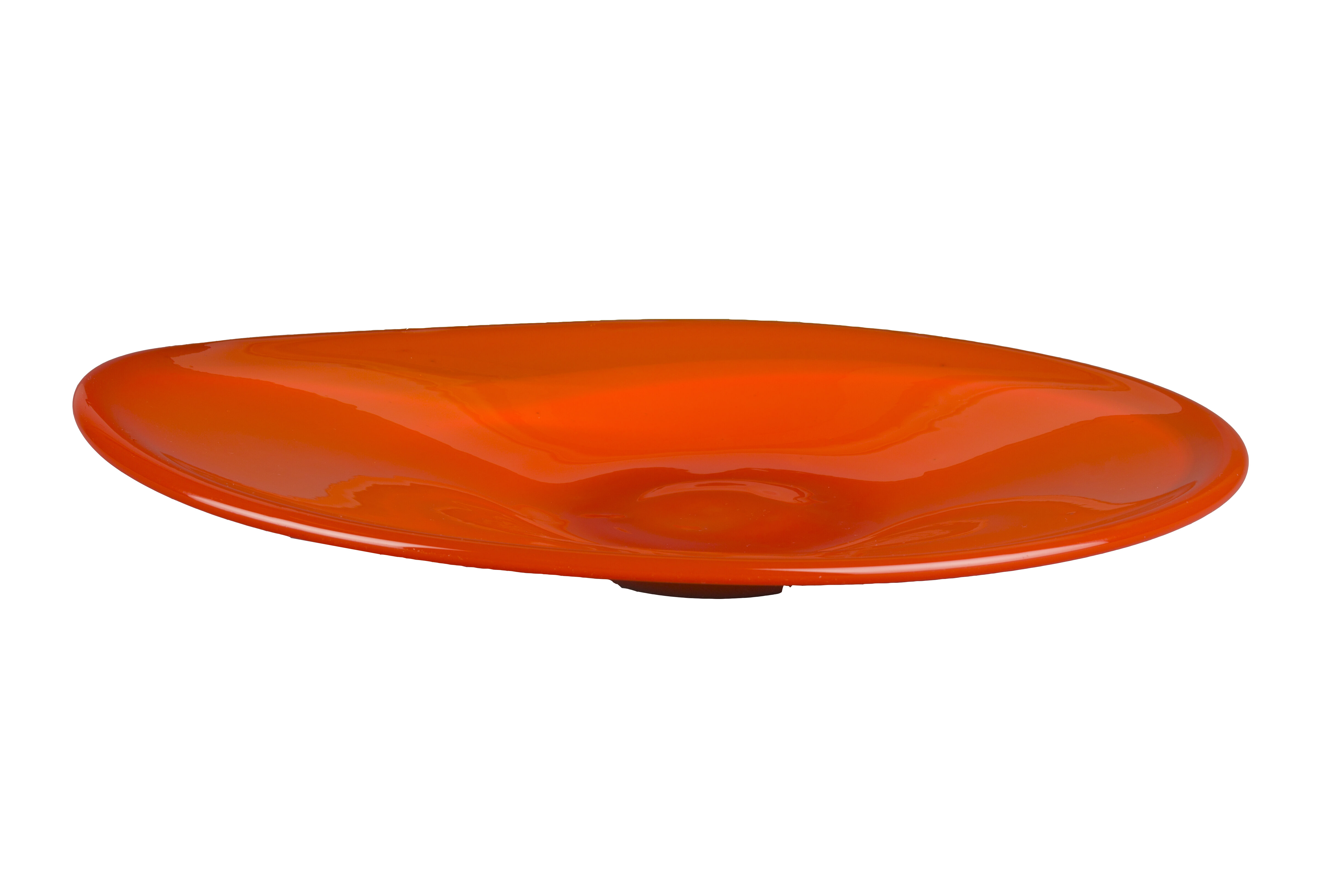 Dutchbone Schaal Gable Glas - Oranje | Dutchbone