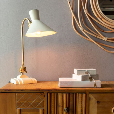 Dutchbone Tafellamp Gaia - Ivory | Dutchbone