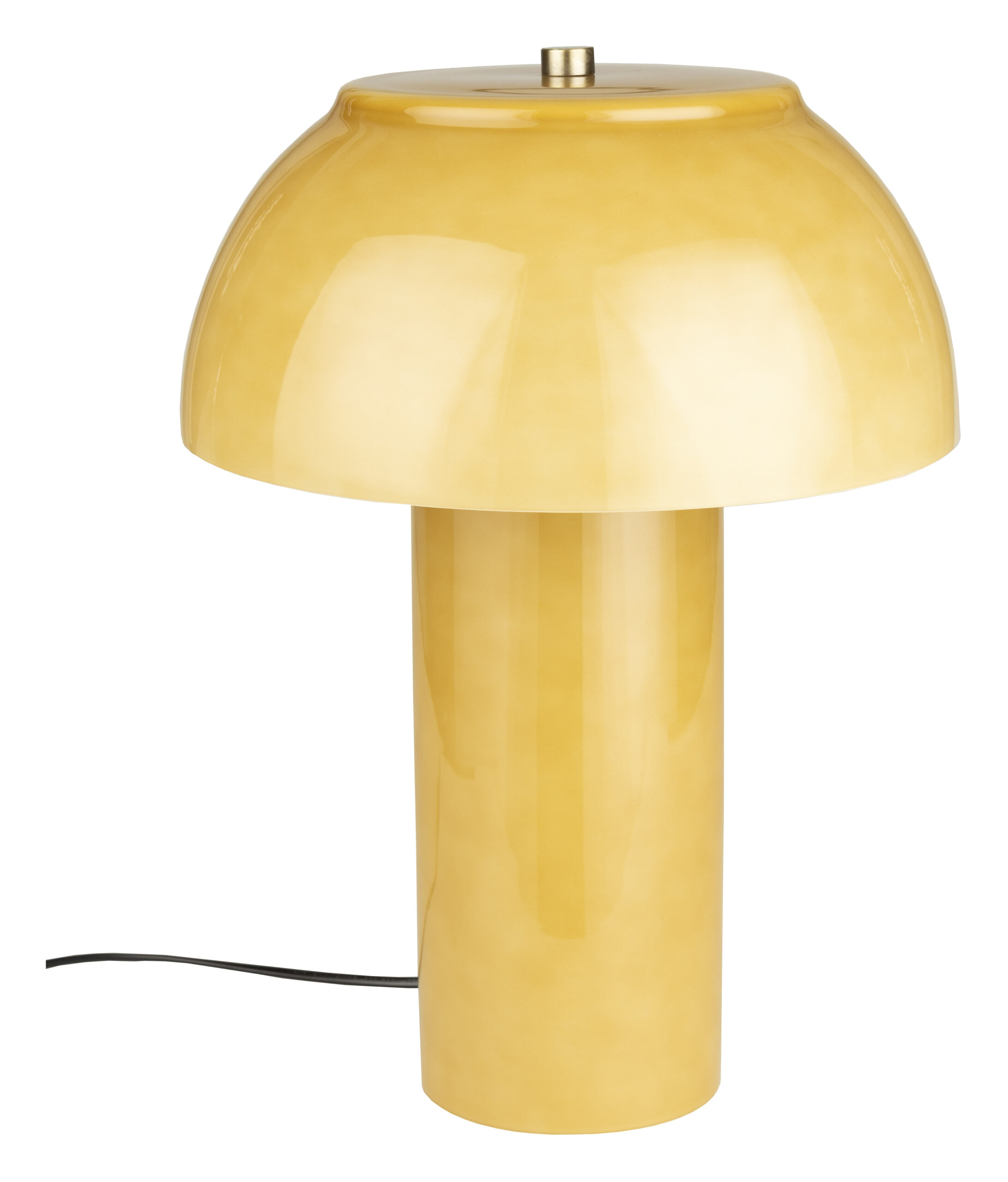 Dutchbone Tafellamp Morvan 42cm hoog - Geel | Dutchbone