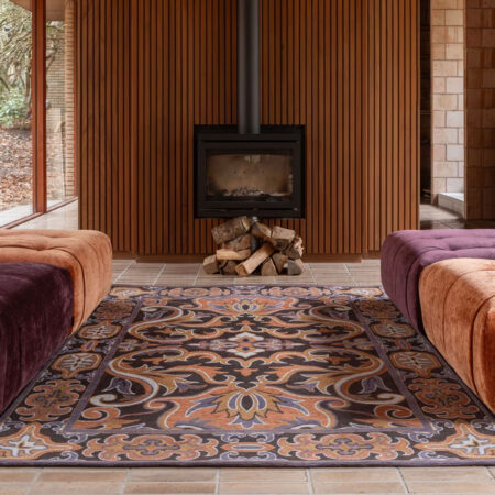 Dutchbone Vloerkleed Bashmira 160 x 230cm - Kleurrijk