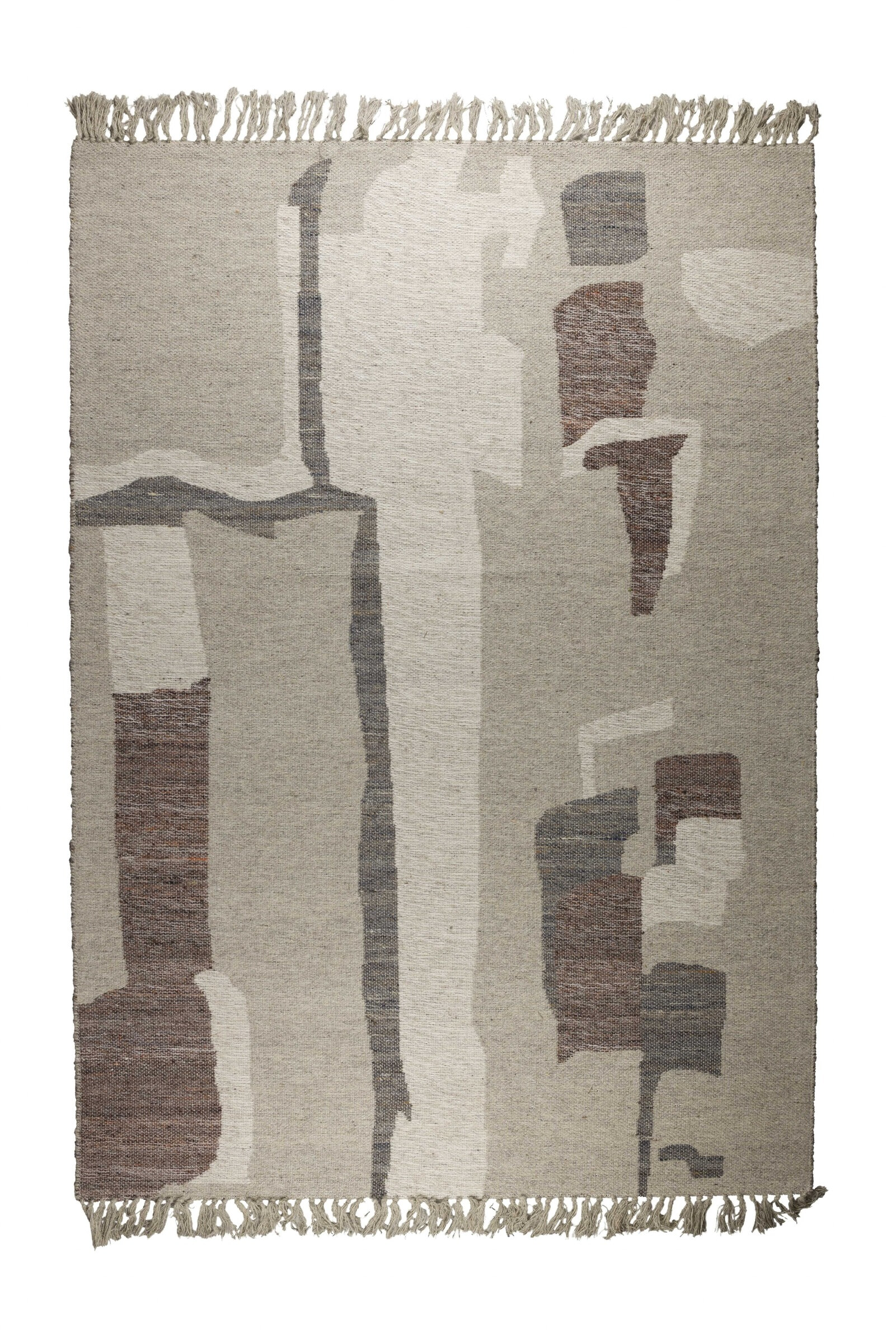 Dutchbone Vloerkleed Caminito 160 x 230cm - Beige | Dutchbone
