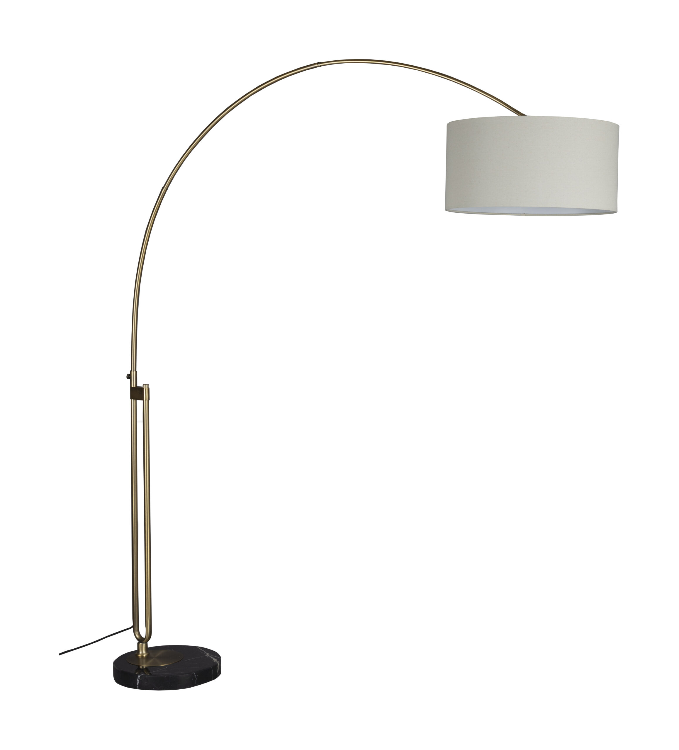 Dutchbone Vloerlamp Archie 212cm hoog - Beige | Dutchbone