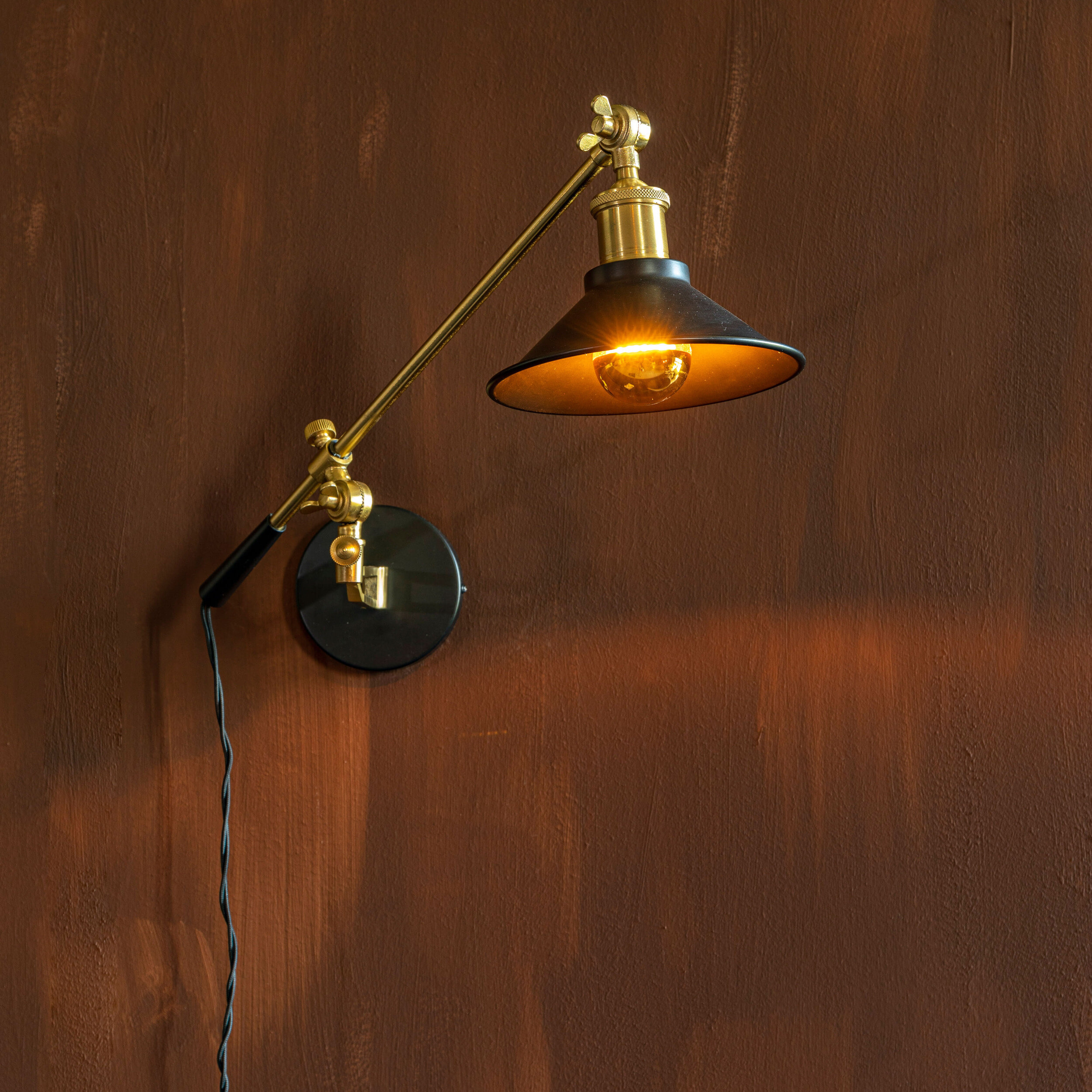 Dutchbone Wandlamp Penelope - Zwart | Dutchbone
