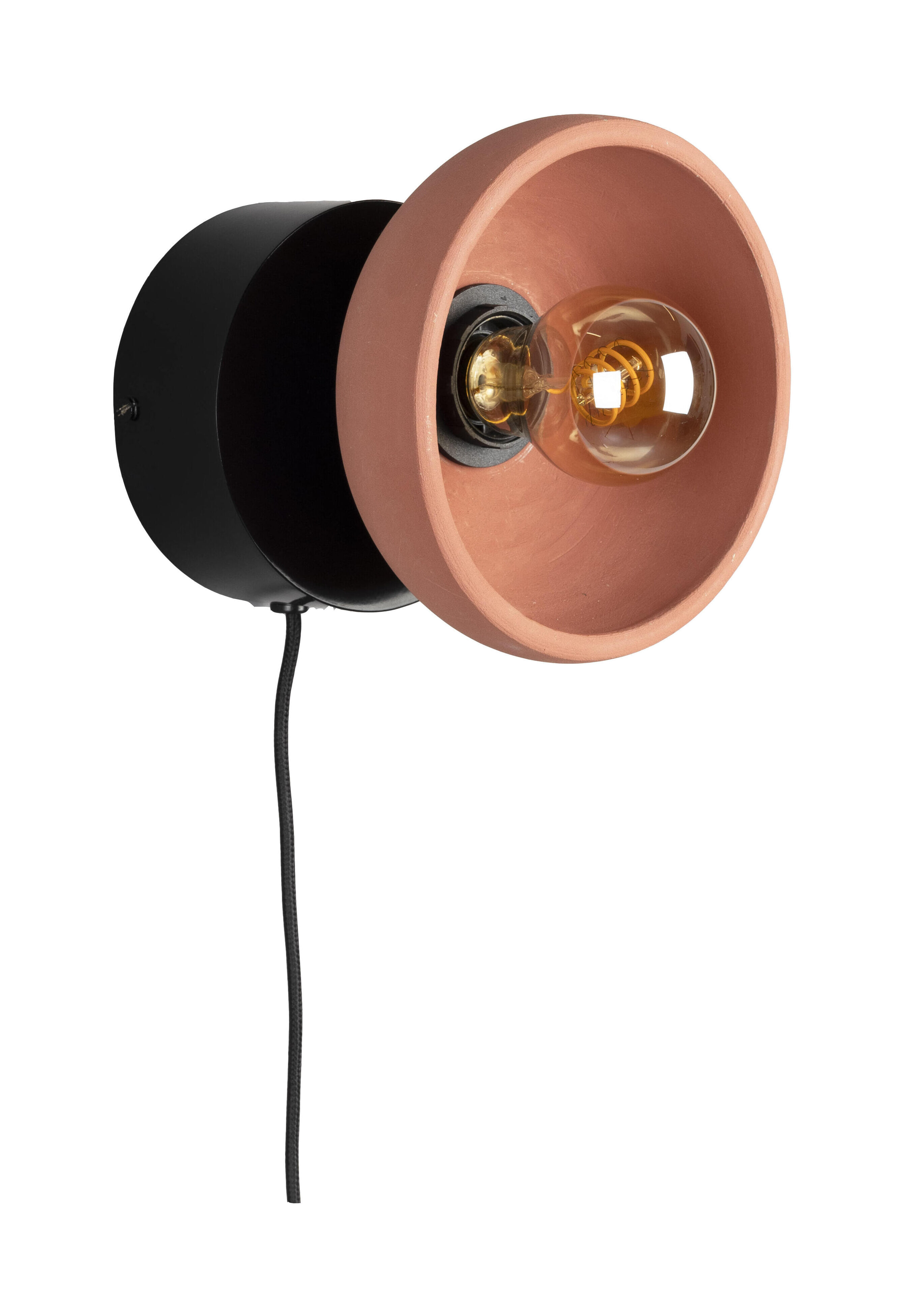 Dutchbone Wandlamp Zahra Terracotta - Oranje | Dutchbone