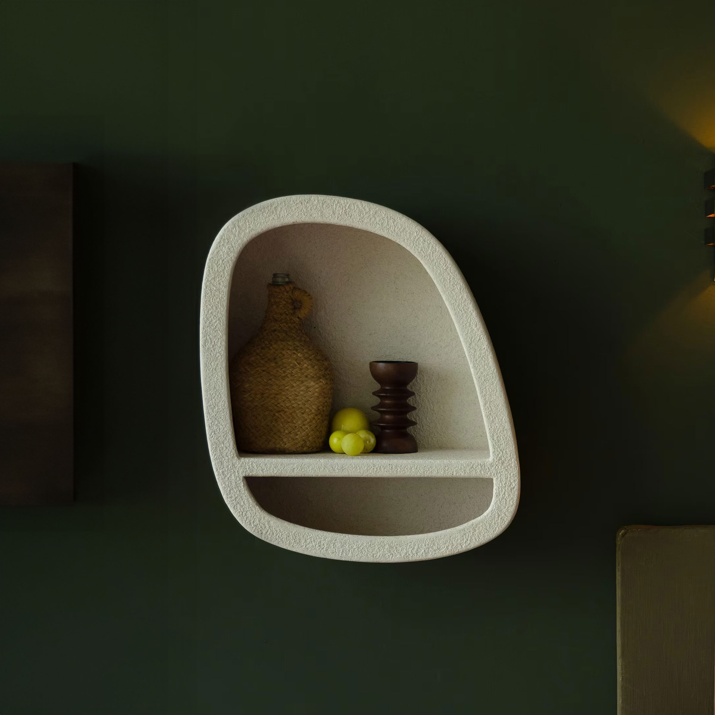 Dutchbone Wandplank Veda Gerecycled marmer
