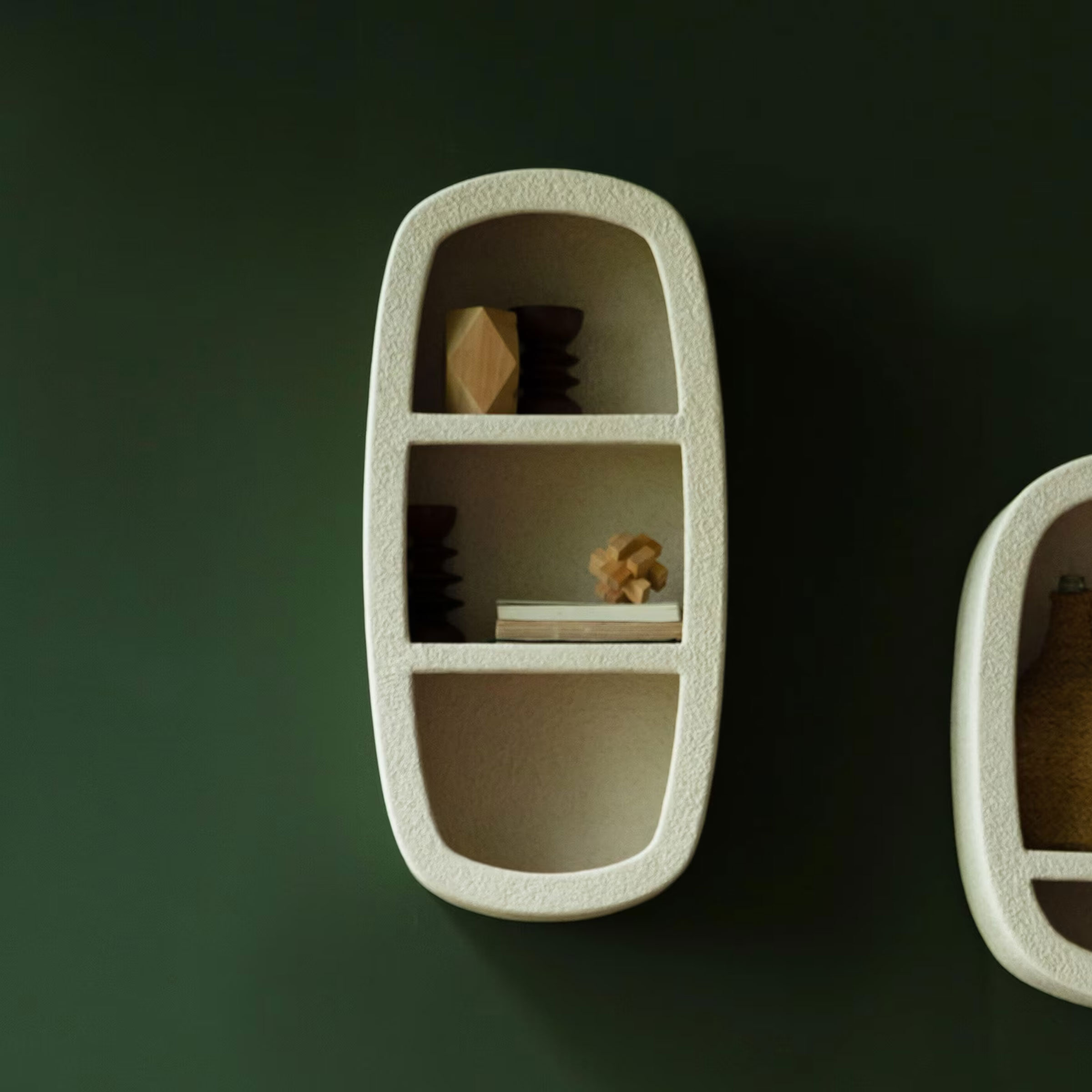 Dutchbone Wandplank Veda Gerecycled marmer