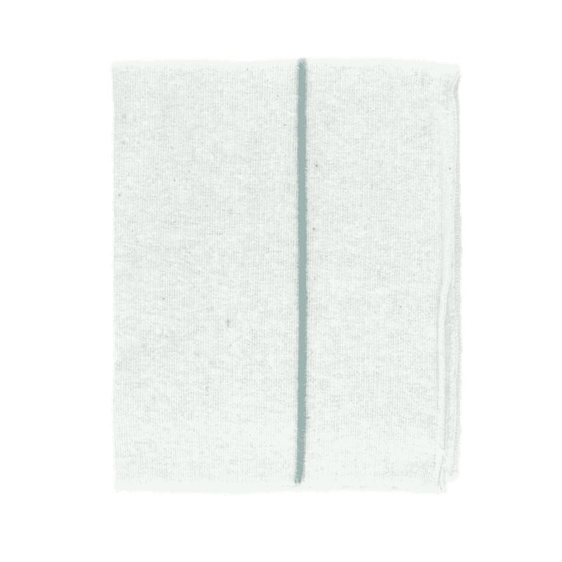 Dweil groene streep 60x60cm pak/10st | Merkloos