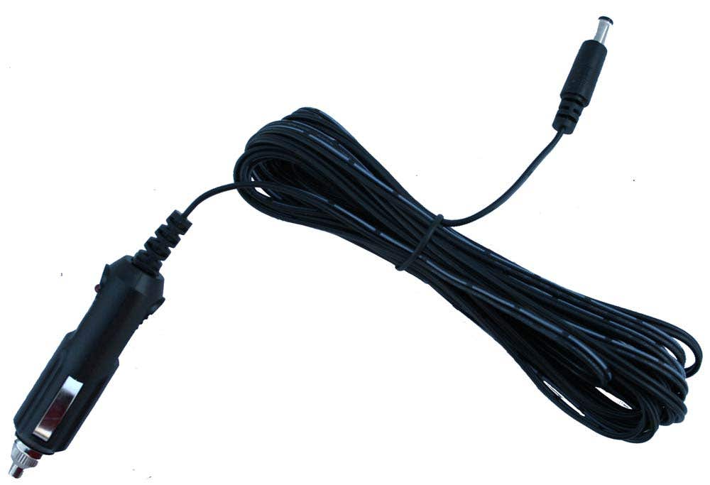 E-Lektron 12Vdc voedingskabel - Voor mobiele geluidssystemen - 5 meter | E-Lektron