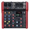 E-Lektron A28-DSP 6 kanaals mengpaneel - USB interface en DSP effecten | E-Lektron
