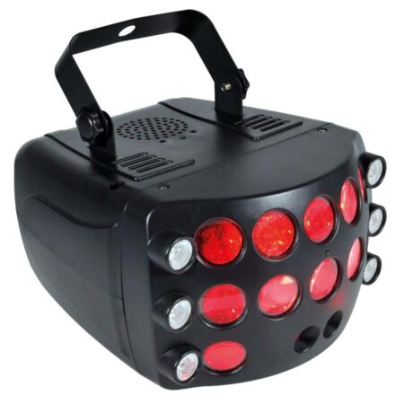 E-Lektron Butterfly-3 LED party lichteffect met laser - RGBW | E-Lektron