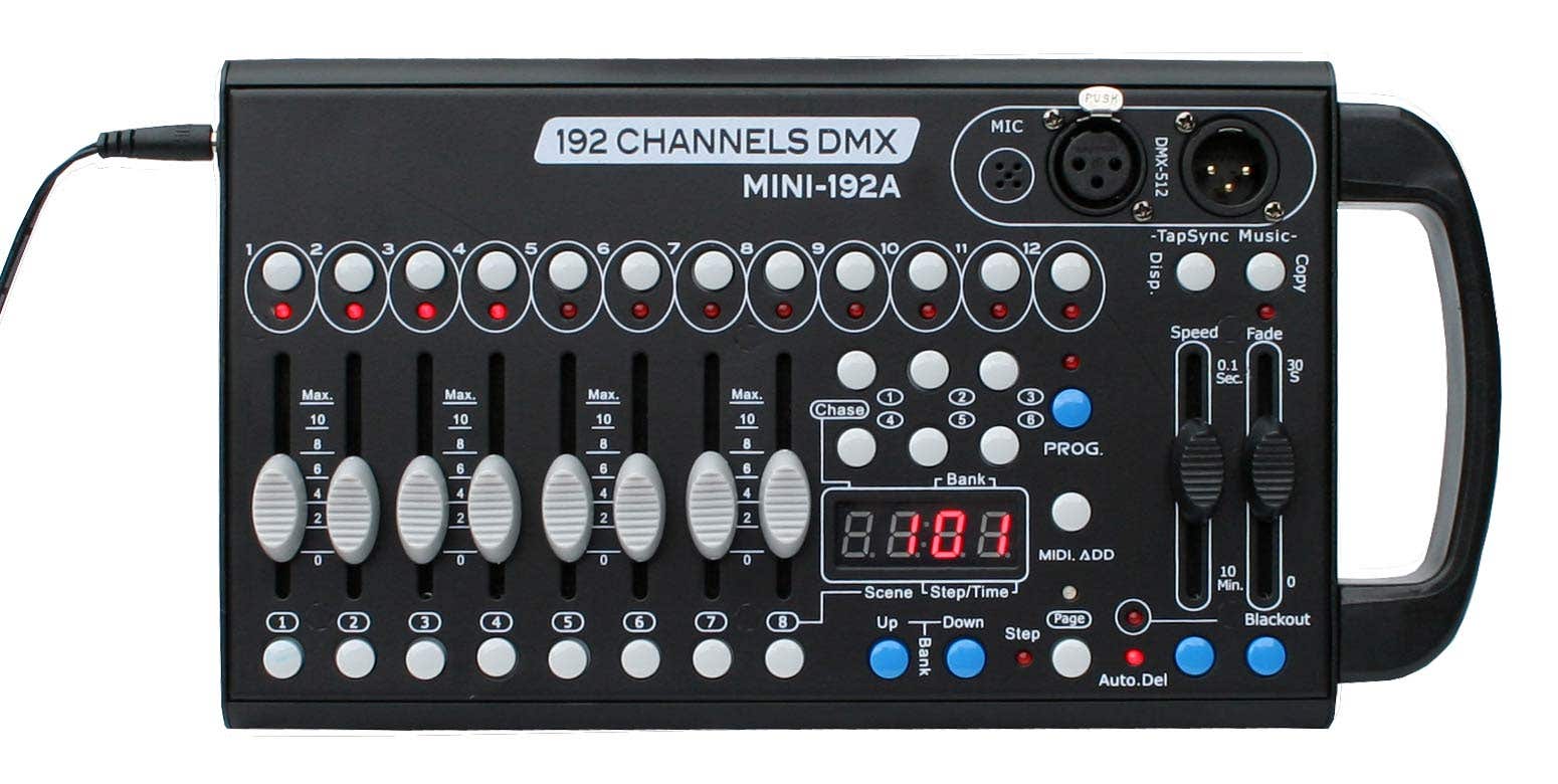 E-Lektron C-192A - DMX-controller - 192 kanalen - Voor 12 DMX | E-Lektron