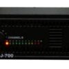 E-Lektron DJ-700 - PA-versterker - 2 x 350 watt - 19 inch rackmodel | E-Lektron