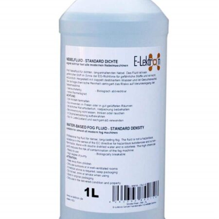 E-Lektron FSL1-S - Rookvloeistof 1 liter - Standaarddichtheid - | E-Lektron