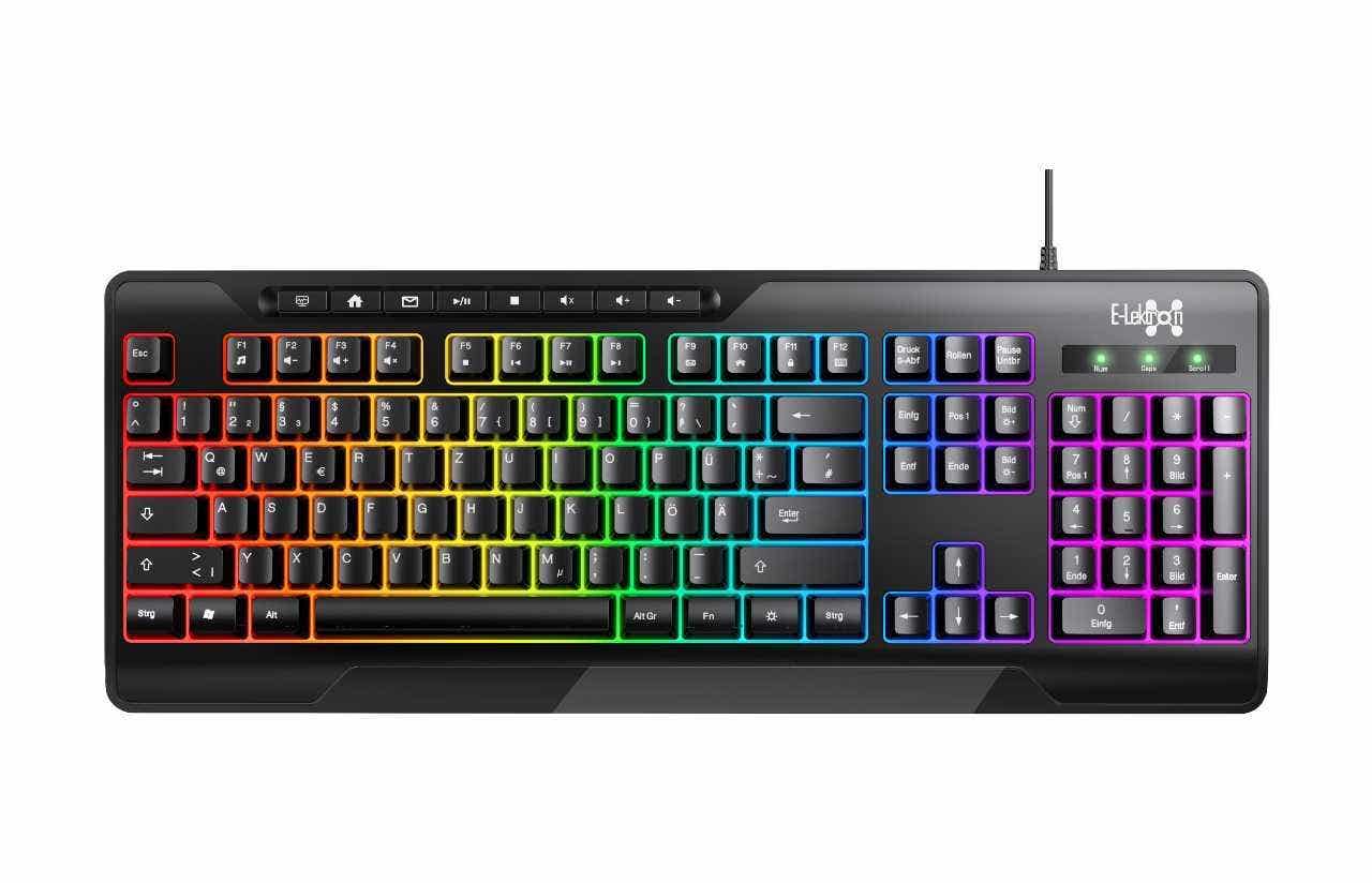 E-Lektron G-32 gaming toetsenbord - RGB - Full-size - USB | E-Lektron