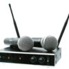 E-Lektron IU-2082 draadloze UHF microfoonset - 2 handmicrofoons | E-Lektron