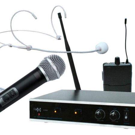 E-Lektron IU-2082HM draadloze UHF microfoonset - Handmicrofoon en | E-Lektron