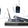 E-Lektron IU-4011MH draadloze microfoonset - 4-kanaals - UHF | E-Lektron