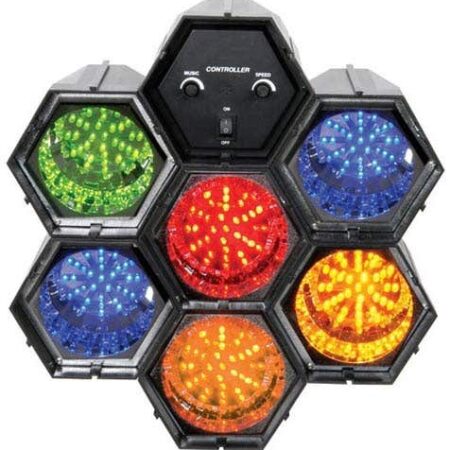 E-Lektron LED lichtorgel - Klassiek disco-effect - Zes modulaire LED | E-Lektron