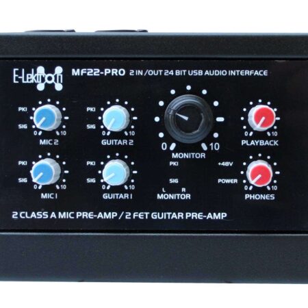 E-Lektron MF22-PRO USB Audio Interface | E-Lektron
