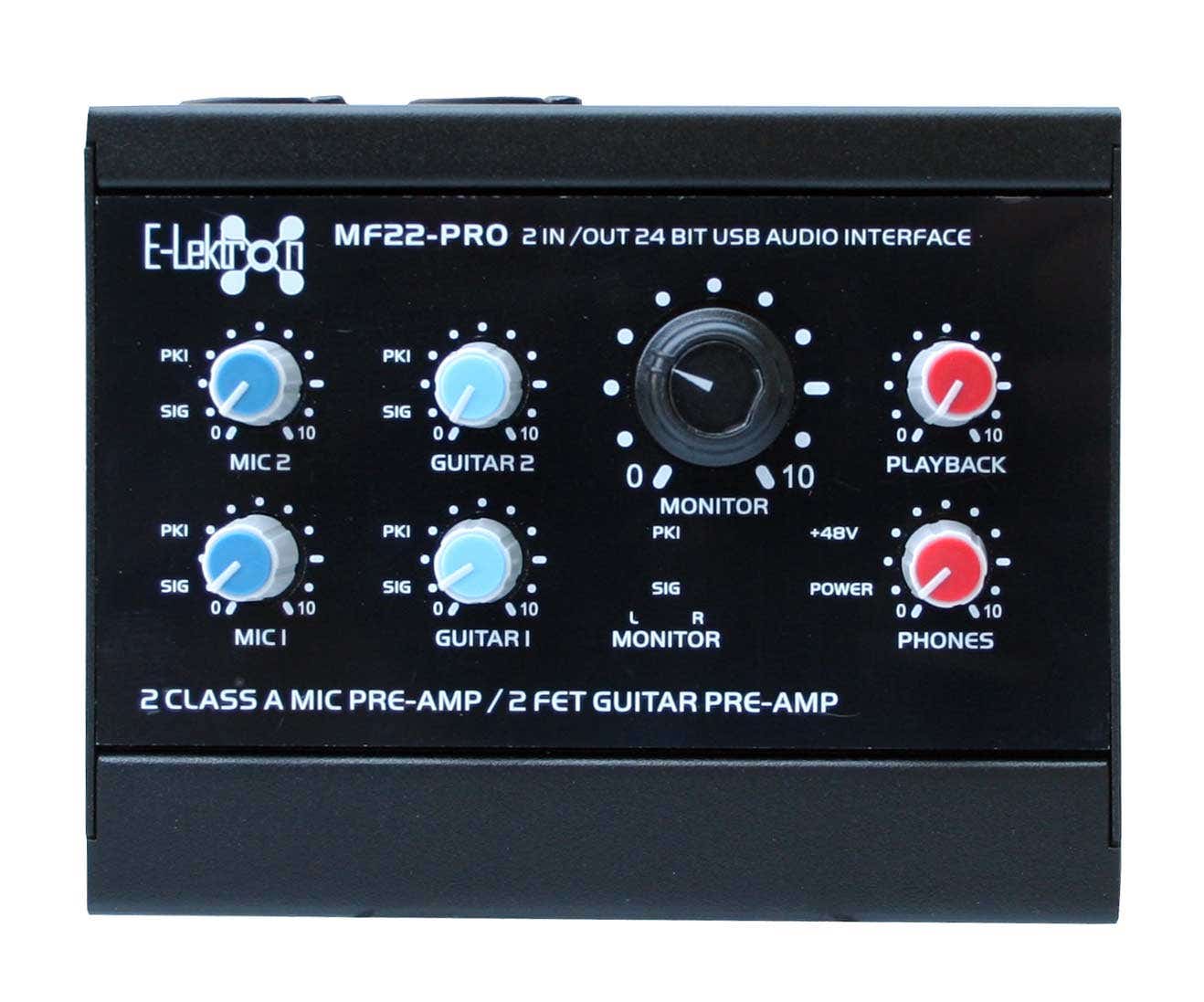 E-Lektron MF22-PRO USB Audio Interface | E-Lektron