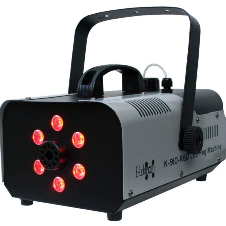 E-Lektron N-910-RGB rookmachine - 900W met 6x 1W RGB LED's | E-Lektron