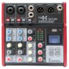 E-Lektron SE-4 live mengpaneel met Bluetooth en USB-opnamefunctie | E-Lektron