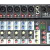E-Lektron SE-8 live mengpaneel met Bluetooth en USB-opnamefunctie | E-Lektron