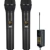 E-Lektron U-2 plug-in draadloze UHF microfoonset - 2 handmicrofoons | E-Lektron