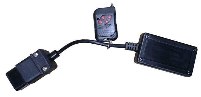 E-Lektron draadloze afstandsbediening - Voor N-910 RGB rookmachine - | E-Lektron