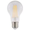 E27 LED Filament Lamp A60 - Energielabel A - 3.8 Watt - 806 Lumen - 2700K Warm Wit - Transparant glas | HOFTRONIC