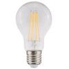 E27 LED Filament Lamp A60 - Energielabel A - 5 Watt - 1055 Lumen - 2700K Warm Wit - Transparant glas | HOFTRONIC