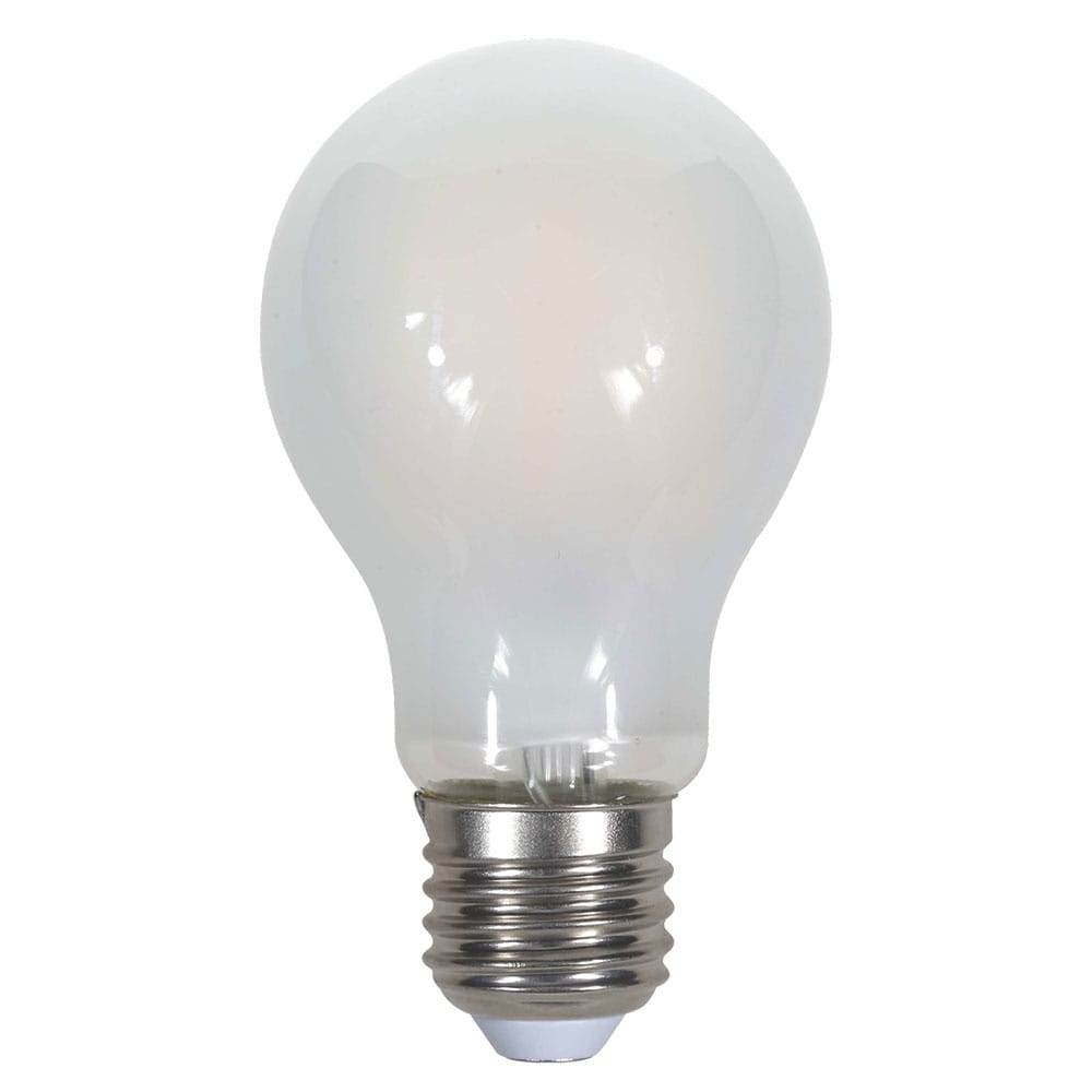 E27 LED Filament Lamp Frost - 4 Watt 400 lumen - 2700K warm wit - Vervangt 40 Watt - E27 fitting - A60 lamp - Grote fitting | V-TAC