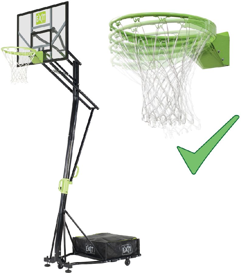 EXIT Galaxy verplaatsbaar basketbalpaal met dunkring | EXIT Toys