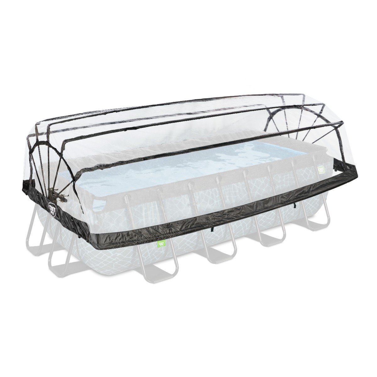EXIT Zwembadoverkapping rechthoekig 400 x 200 cm - universeel | EXIT Toys