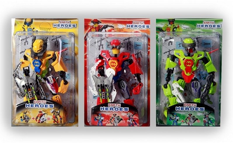 Earth heroes 18 cm | Merkloos