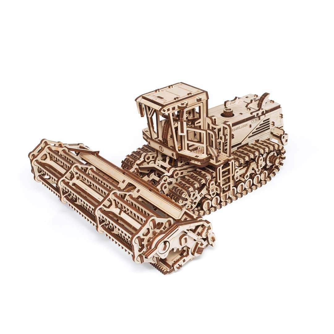 Eco Wood Art 3D Houten Puzzel Mower CS-150C | Eco Wood Art