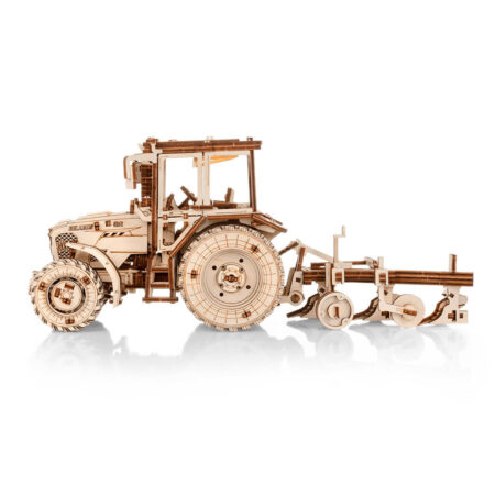Eco Wood Art 3D Mechanische Puzzel Tractor Belarus | Eco Wood Art