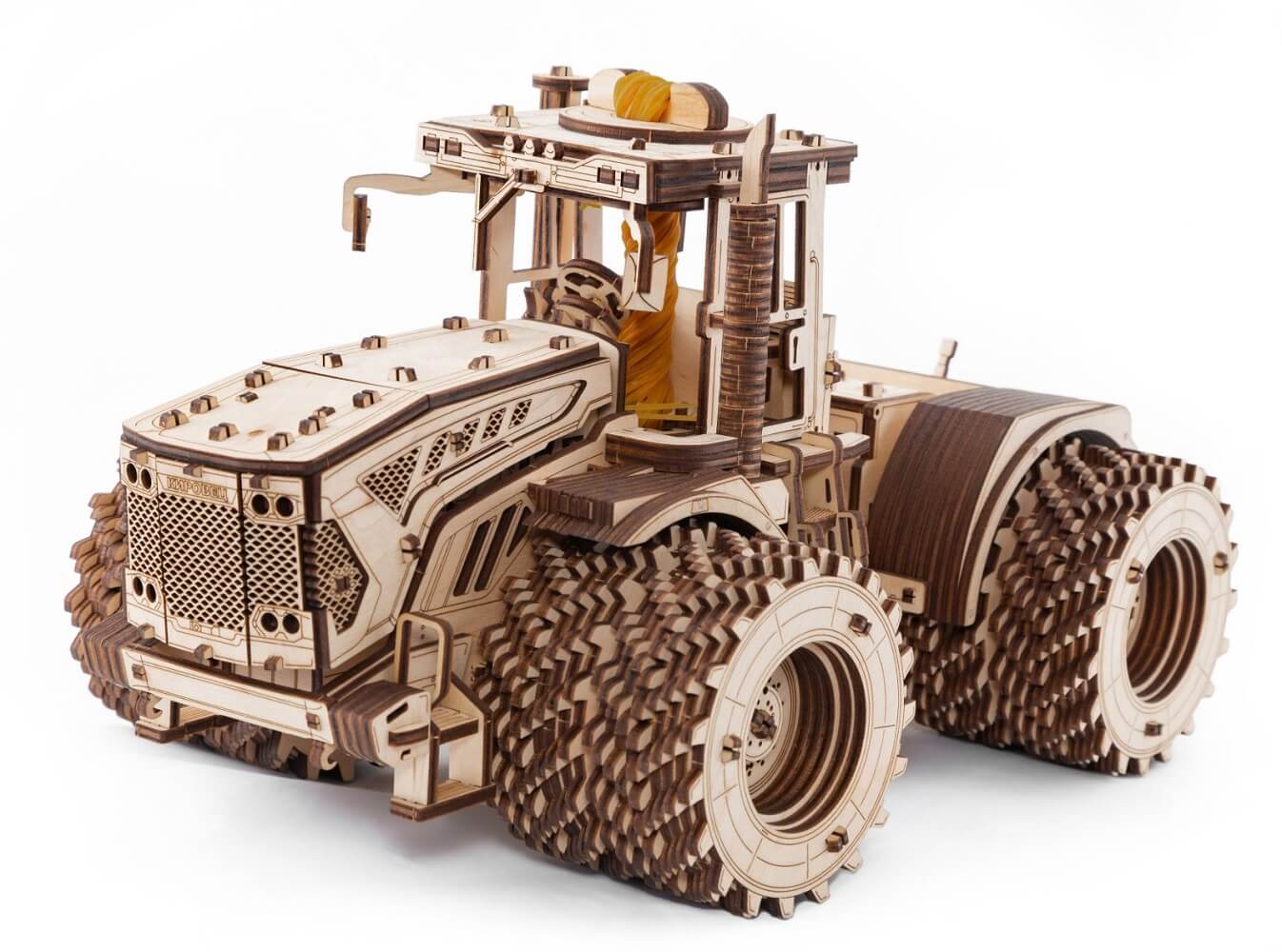 Eco-Wood-Art 3D Puzzel Tractor K-7M 596 stukjes | Eco Wood Art