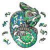 Eco Wood Art Houten Puzzel Kameleon | Eco Wood Art