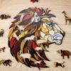 Eco Wood Art Houten Puzzel Lion | Eco Wood Art