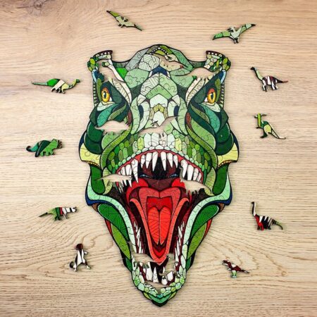 Eco Wood Art Houten Puzzel T-Rex | Eco Wood Art